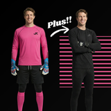 Pink Goalkeeper Kit And Base Layer Set