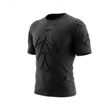 J4K Skin Shield Padded T-Shirt And 3/4 Padded Pant Set
