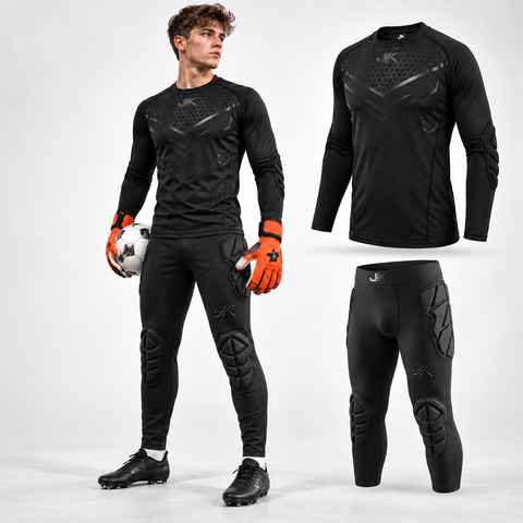Skin Shield Compression Padded Jersey And Pant Set