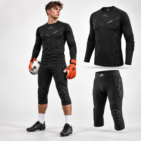 J4K Skin Shield Padded Jersey And 3/4 Padded Pant Set