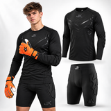 Skin Shield Compression Padded Jersey And Short Set
